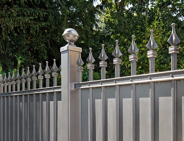 Zaun aus Aluminium "Postdam"
